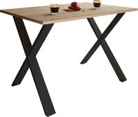 VCM Esstisch K&uuml;chentisch Xona H. 76 x B. 140 x T. 80 cm, Premium Holz Esstisch