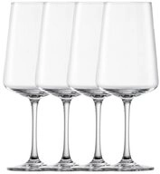 SCHOTT-ZWIESEL Rotweinglas Rotweinglas 4-tlg. MioVino mit Moussierpunkt klar,