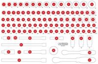 KS Tools Werkzeugkoffer Leere Schaumstoffeinlage zu 811.0101 (811.0101-97)