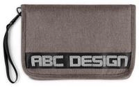 ABC Design Wickeltasche Wickelorganizer Multi, Modell 2025, Farbe: Nature