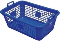 Lockweiler W&auml;schekorb, Kunststoff, 45 Liter, eckig