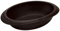 Lurch Backform Oval 24 x 18 cm braun Silikonbackform f&uuml;r Brot