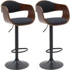 CLP Barhocker Kingston (Set, 2 St., 2er), drehbar und stufenlos...