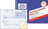 Avery Zweckform Formularblock Formularbuch Einnahme-/Ausgabebeleg A6 quer