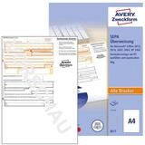 Avery Zweckform Drucker- und Kopierpapier AVERY Zweckform SEPA &Uuml;berweisung