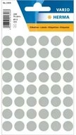 HERMA Etiketten Vielzwecketiketten 13 mm rund grau permanent haftend 240 St&uuml;ck,