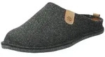 Rohde LUCCA-H Pantoffel mit herausnehmbarer Leder-Innensohle, Weite G grau 45 EU