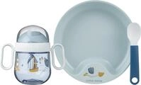 Mepal Trinklernbecher Baby 3er Geschirrset mit Trinkbecher, Teller & L&ouml;ffel,