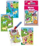 Jumbo Spiele Malvorlage Malblock Water Magic Einh&ouml;rner