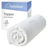 Dailydream, Topper Zertifiziert & ergonomisch, Memory Foam, H1/2, rutschfest,