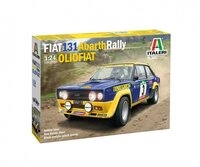 Italeri Modellbausatz Italeri 1:24 Fiat 131 Abarth Rally OLIO FIAT Plastik...