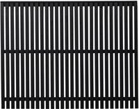 PLUS Gartenzaun Plus Zaun Sendai 180 x 140 cm RAL 9005 Schwarz