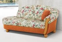 Home affaire Ottomane Milano, bequemes solit&auml;r Sofa im Landhaus-Stil, B/T/H