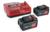 Flex Starter Set Power Set 55 R Akku Starter-Set (18 V), mit LCD Display f&uuml;r