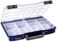 raaco Sortimentskasten raaco CarryLite 55 4x8-16 Sortimentskoffer (L x B x H)...