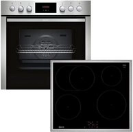 NEFF Elektro-Herd-Set EDX4I0, EasyClean, CircoTherm&reg; auf 3 Ebenen &...