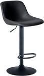 CLP Barhocker Loft (1er), Samt, Stoff oder Kunstleder, um 360&deg; drehbar