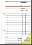 Sigel Formularblock Formularbuch Rechnung A5 hoch selbstdurchschreibend VE=2x40...
