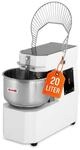 GastroHero K&uuml;chenmaschine Spiralteigknetmaschine ECO 20 Liter 230 V fester Kopf