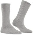 FALKE Socken Tagessocke Cosy Wool Boot (angenehmes Tragegef&uuml;hl) hellgrau Damen