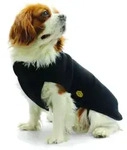 Fashion Dog Hundemantel Fleece-Hundemantel, Schwarz schwarz 39