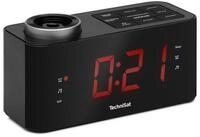 TechniSat Radiowecker DIGICLOCK 3 UKW-Radio, Wecktimer, Snooze-Funktion, 180&deg;