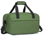 KONO Reisetasche Handgep&auml;ck Tasche Unisex Gym Henkeltasche Weekender gr&uuml;n