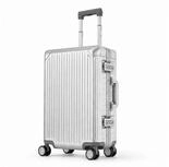 Travelhouse Handgep&auml;ckkoffer Tokyo, 4 Rollen, Aluminium Hartschale TSA Zahlenschloss