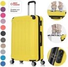 Flexot Hartschalen-Trolley F-2045 Kofferset, 360&deg; Rollen, robuster Reisekoffer,