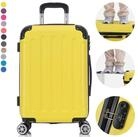 Flexot Hartschalen-Trolley F-2045 Kofferset, 360&deg; Rollen, robuster Reisekoffer,