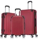Flexot Hartschalen-Trolley F-2045 Kofferset, 360&deg; Rollen, robuster Reisekoffer,