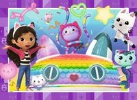 Ravensburger Verlag GmbH Puzzle Gabbys Dollhouse, Lasst uns feiern!, Puzzleteile