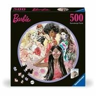 Ravensburger Puzzle Rundpuzzle Barbie - Global Style Icon Since 1959 (500...