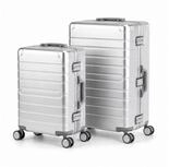 Travelhouse Kofferset 100% Aluminium OSLO - verschiedene Farben, 4 Rollen, (2...