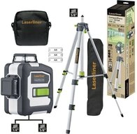LASERLINER Nivellierkeil Dreidimensionaler Laser horizontalem und zwei...
