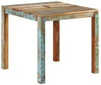 vidaXL Esstisch Esstisch 82x80x76 cm Altholz Massiv (1-St)