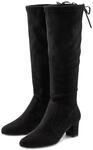 Schlupfstiefel LASCANA "Schlupfboots, Slouchy Boots, Slip-On", Damen, Gr. 36,