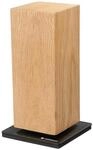 ZASSENHAUS Messerblock SPIN Magnet-Messerblock Eiche 13x13x25,5cm