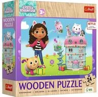 Trefl Puzzle Gaby's Enchanted House: 24 St&uuml;ck, Puzzleteile