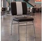 FINEBUY Esszimmerstuhl American Diner Stuhl 50er Jahre Retro M&ouml;bel Stuhl...