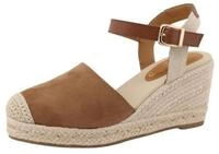 TOM TAILOR Tom Tailor Keilsandale braun EUR 41 Keilsandalette