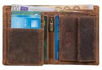 Benthill Geldb&ouml;rse Herren Klein Echt-Leder Portemonnaie RFID Slim Gelbeutel...