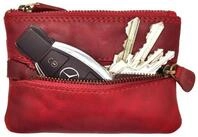 Benthill Schl&uuml;sseltasche Echt Leder Schl&uuml;sseletui Klein Schl&uuml;sselm&auml;ppchen Damen &