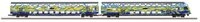 M&auml;rklin Personenwagen M&auml;rklin 87307 Z Doppelstockwagen-Set Touristik 2 der DB...