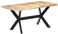vidaXL Esstisch Esstisch 160x80x75 cm Raues holz (1-St)