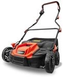 FUXTEC Elektro-Vertikutierer FX-EV360, 36 cm Arbeitsbreite, 1300W Motor, 5-fach