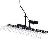 vidaXL Rasenl&uuml;fter Vertikutierer f&uuml;r Aufsitzm&auml;her 109 cm