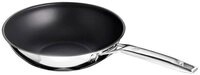 SCHULTE-UFER Wok Wokpfanne 28 cm Astral UniverSUS, Edelstahl, schwarz,