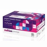 WEPA Papierhandtuch Handtuchpapier Satino Prestige Hochwei&szlig; V-Falz 25x23cm...