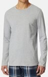 Schiesser Pyjamaoberteil Mix & Relax (1-tlg) Schlafanzug Oberteil - Baumwolle -